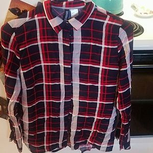 Button down flannel